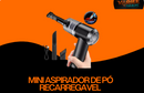 Mini Aspirador de Pó Portátil Recarregável