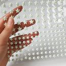 Adesivo de Parede Luminoso Com Pontos de Estrelas 3D