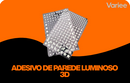 Adesivo de Parede Luminoso Com Pontos de Estrelas 3D
