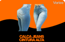 Calça Jeans Feminina Cintura Alta
