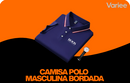 Camisa Polo Masculina Bordada