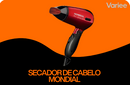 Secador de Cabelo Mondial Max Travel SC-10 Vermelho - Bivolt