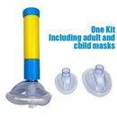 Máscara de Resgate Anti-Sufocação Portátil