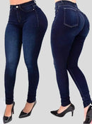 Calça Jeans Feminina Cintura Alta