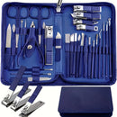 Conjunto de Manicure Portátil Aço Inoxidável 30 Peças